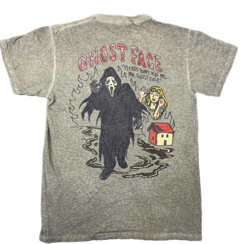 Ghost Face "Please Don't Kill Me Mr. Ghost‎ Face" Graphic T-Shirt – Size Small